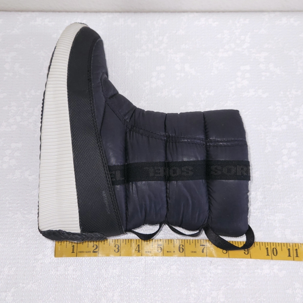 SOREL Out 'N About Puffy Mid Boots Navy Blue US 8 - Picture 11 of 12